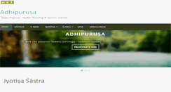 Desktop Screenshot of adhipurusha.com